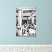 De presentatie in de tempel, c.1503/4 canvas afdruk (Insitu (Houten vloer))