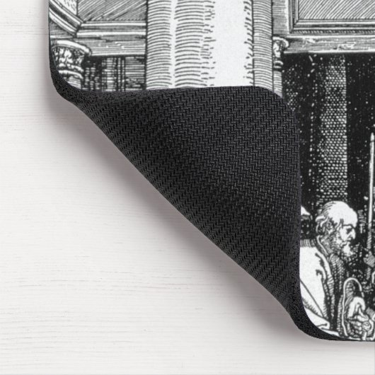 De presentatie in de tempel, c.1503/4 muismat (Hoek)