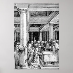 De presentatie in de tempel, c.1503/4 poster