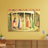 De presentatie in de tempel canvas afdruk (Insitu (Woonkamer))