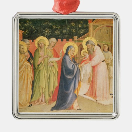 De presentatie in de tempel metalen ornament (Voorkant)