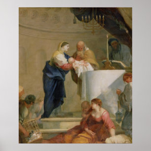 De presentatie in de tempel poster