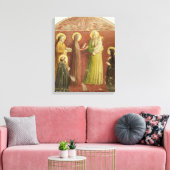 De presentatie in de tempel, uit een reeks p canvas afdruk (Insitu (Woonkamer))