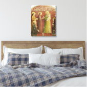 De presentatie in de tempel, uit een reeks p canvas afdruk (Insitu (Slaapkamer))