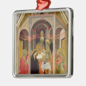 De presentatie in monster 2 metalen ornament (Links)