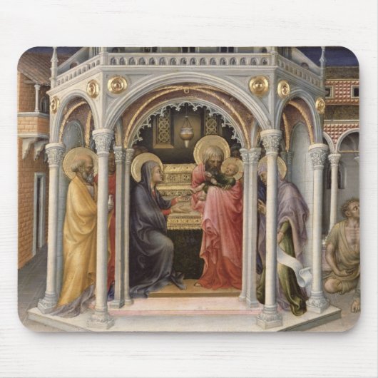 De presentatie in monster 2 muismat (Voorkant)