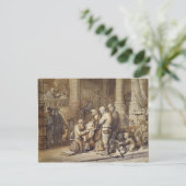 De presentatie van Christus in de tempel Briefkaart (Staand voorkant)