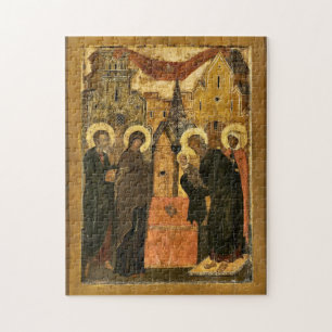 De presentatie van Christus in de tempel icoon Legpuzzel