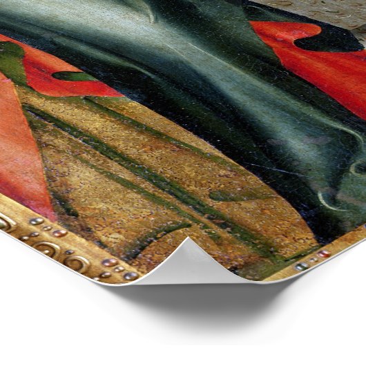 De presentatie van Christus in de tempel Poster (Hoek)