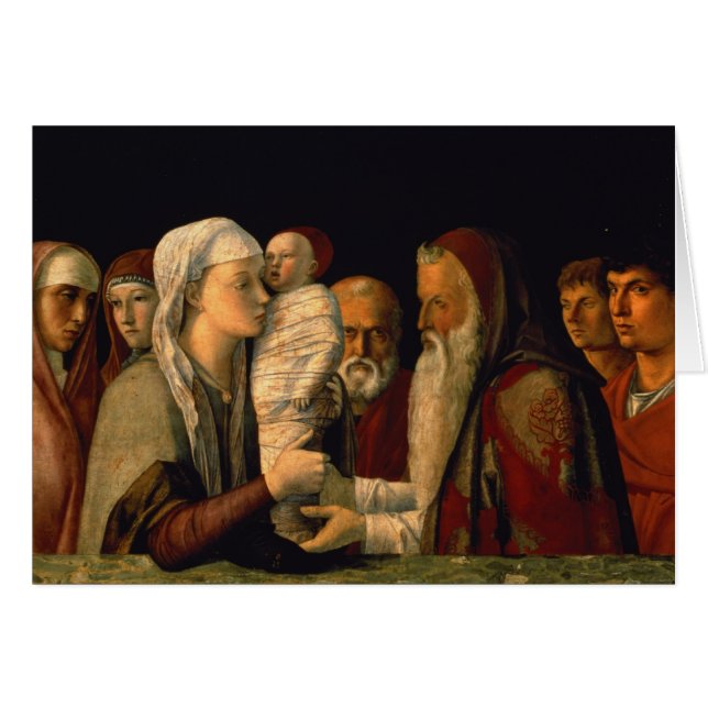 De presentatie van Jezus in de tempel (Voorkant Horizontaal)