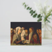 De presentatie van Jezus in de tempel Briefkaart (Staand voorkant)