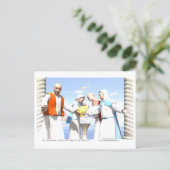 De presentatie van Jezus in de tempel Briefkaart (Staand voorkant)