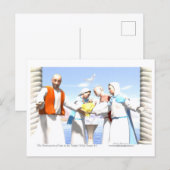 De presentatie van Jezus in de tempel Briefkaart (Voorkant / Achterkant)