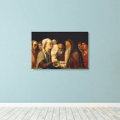 De presentatie van Jezus in de tempel Canvas Afdruk (Insitu (Houten vloer))