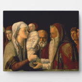 De presentatie van Jezus in de tempel Fotoplaat (Voorkant)