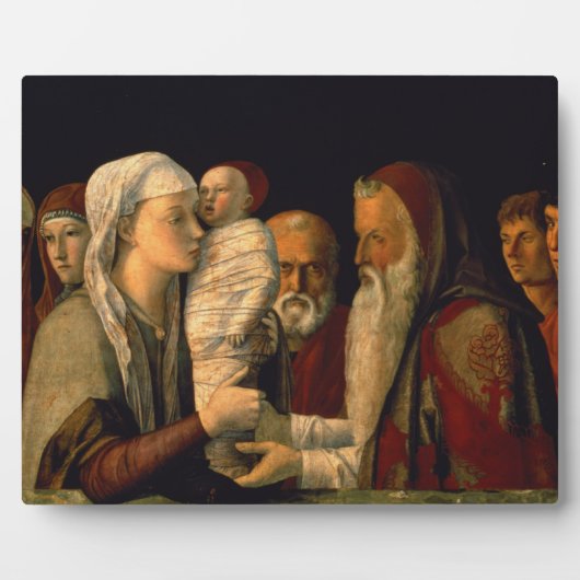 De presentatie van Jezus in de tempel Fotoplaat (Voorkant)