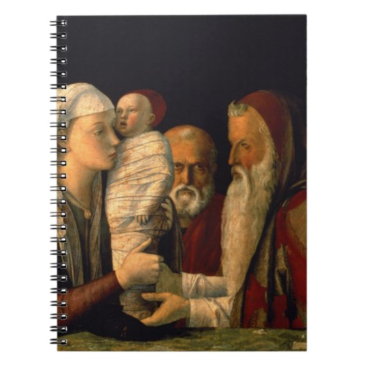 De presentatie van Jezus in de tempel Notitieboek (Voorkant)