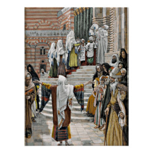 De presentatie van Jezus in de tempel Perfect Poster