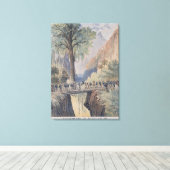 De President van Madagaskar Canvas Afdruk (Insitu (Houten vloer))