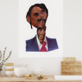 De Presidenten: Washington naar Reagan Poster (Keuken)