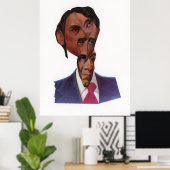 De Presidenten: Washington naar Reagan Poster (Thuiskantoor)