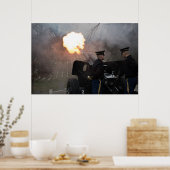 De Presidential Salute Battery Poster (Keuken)