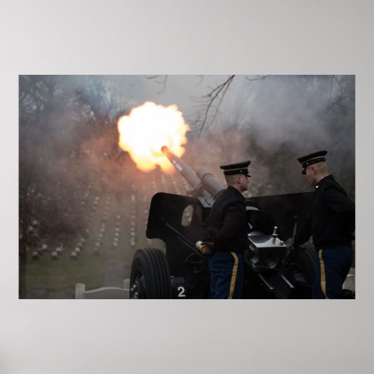De Presidential Salute Battery Poster (Voorkant)
