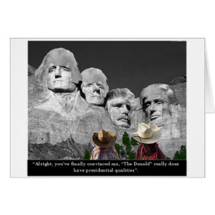 "De presidentiële kwaliteiten van de Donald's"