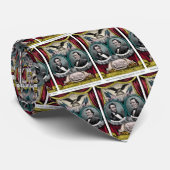 De presidentscampagne van Abraham Lincoln in 1864 Stropdas (Opgerold)