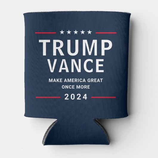 De presidentscampagne van Trump Vance in 2024 Blikjeskoeler (Voorkant)