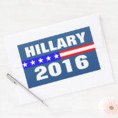 De presidentsverkiezingen van 2016 rechthoekige sticker (Envelop)
