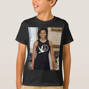 De Presidentsvrouw van Michelle Obama van Vrede T-shirt