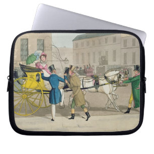de pressing-uitnodiging van "Fashionable Bores", Laptop Sleeve