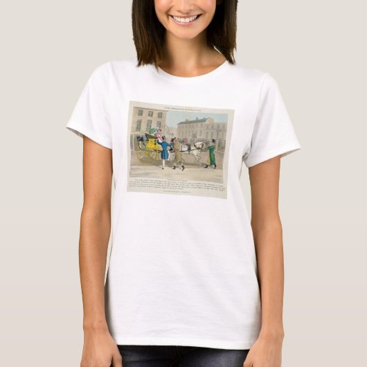 de pressing-uitnodiging van "Fashionable Bores", T-shirt (Voorkant)