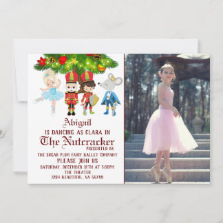 De prestaties van de Nutcracker Photo Ballet Dance Kaart