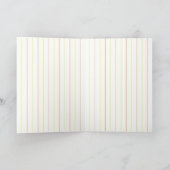 De Pret Formeel Z van het monogram met Stropdas Notitiekaartje (Binnen)