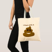 De pret geeft geen Achterschip Emoji Tote Bag (Voorkant (product))