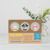 De pret plagi?ërt de Partij van de Verjaardag van Kaart (Staand voorkant)