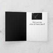 De Pret van de Musicus van de Naam van de Douane Kaart (Binnen)