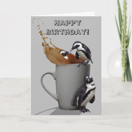 De pret van de pinguïn! kaart