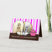 De Pret van de Verjaardag van Lhasa Kaart (Voorkant)