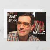 De pretbriefkaart van Sayin enkel A Feestdagenkaart (Voorkant / Achterkant)