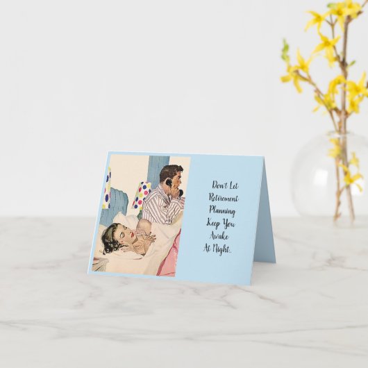 De prethumor van de pensionering tweemaal zo veel kaart (Gele Bloem)