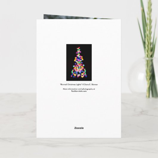 De prettige feestdagen (plural:) Abstracte (Achterkant)