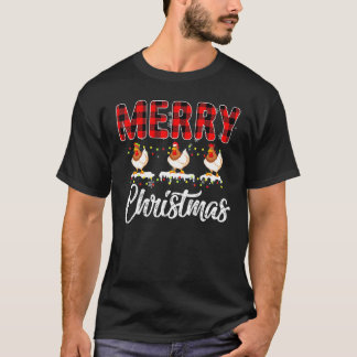 De prettige kerstbeker met kerstmanrenrennen die l t-shirt