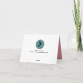 De Pretty Peony Bloemige Trouwcollectie Bedankkaart (Achterkant)