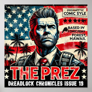 DE PREZ - DREADLOCK KRONIEKEN EDITIE 19 POSTER