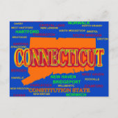 De Pride Kaart van de Staat van de Connecticut Ste (Voorkant)