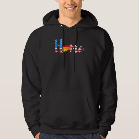 De Pride Map Usa van de Staat van het Huis van Con Hoodie (Voorkant)