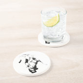 De prijs in ontvangst nemen – Lab Sketch Zandsteen Onderzetter (Zijkant)